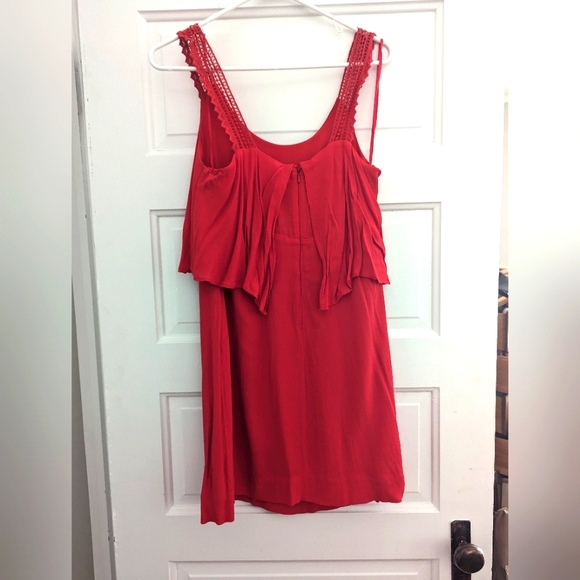 Maeve Tisana Coral Dress Size 0 - Picture 5 of 8